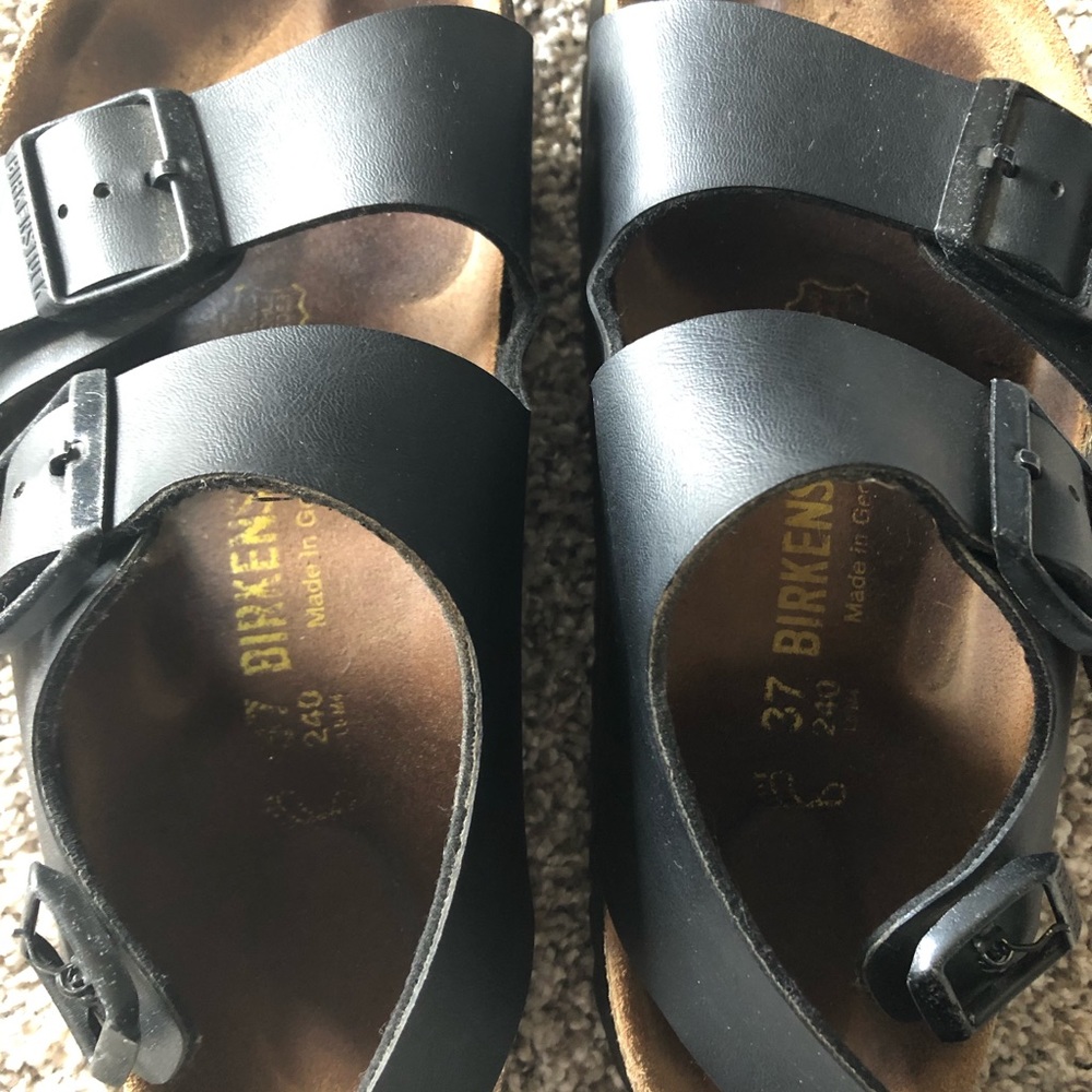 GUC Black Milano Birkenstock’s